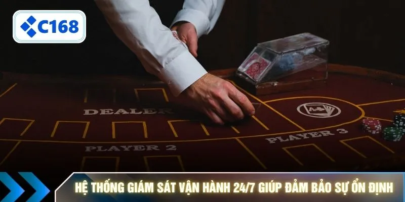 Hệ thống giám sát vận hành 24/7 giúp đảm bảo sự ổn định